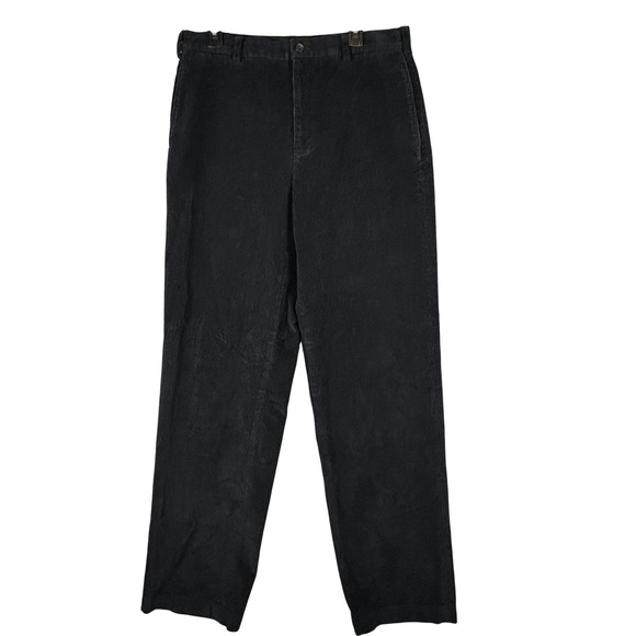 Brooks Brothers Other - Brooks Brothers Hudson Corduroy Pants Mens W35 L33 Dark Blue‎ Straight Leg